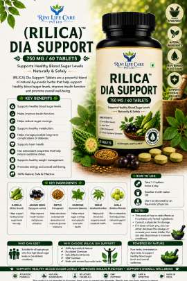 (RILICA) Tm DIA SUPPORT  750 MG / 60 TABLETS 0