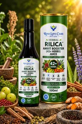 RILICA AMRIT BOOST PLUS (42+ HERBS ) JUICE 500 ML