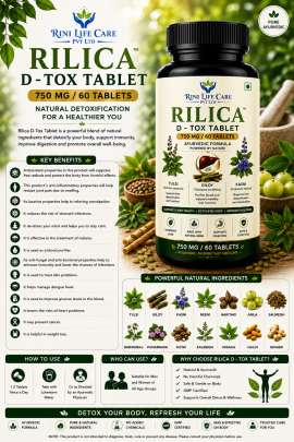 RILICA D - TOX TABLET 750 MG / 60 TABLETS 0