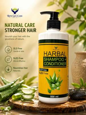 RILICA SLS/SLES FREE  SHAMPOO + CONDITIONER ANTI HAIR FALL / ANTI DANDRUFF 500 ML 0