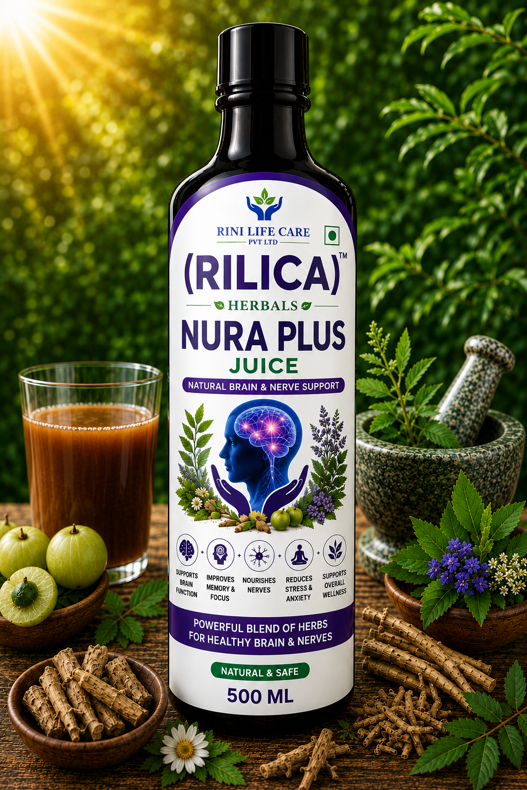 RILICA  NURA PLUS JUICE 500 ML