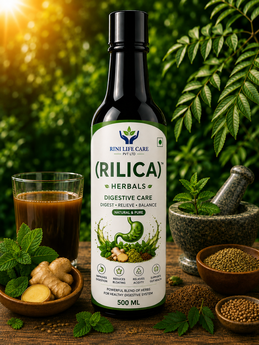 RILICA DIGESTIVE JUICE :- 500 ML