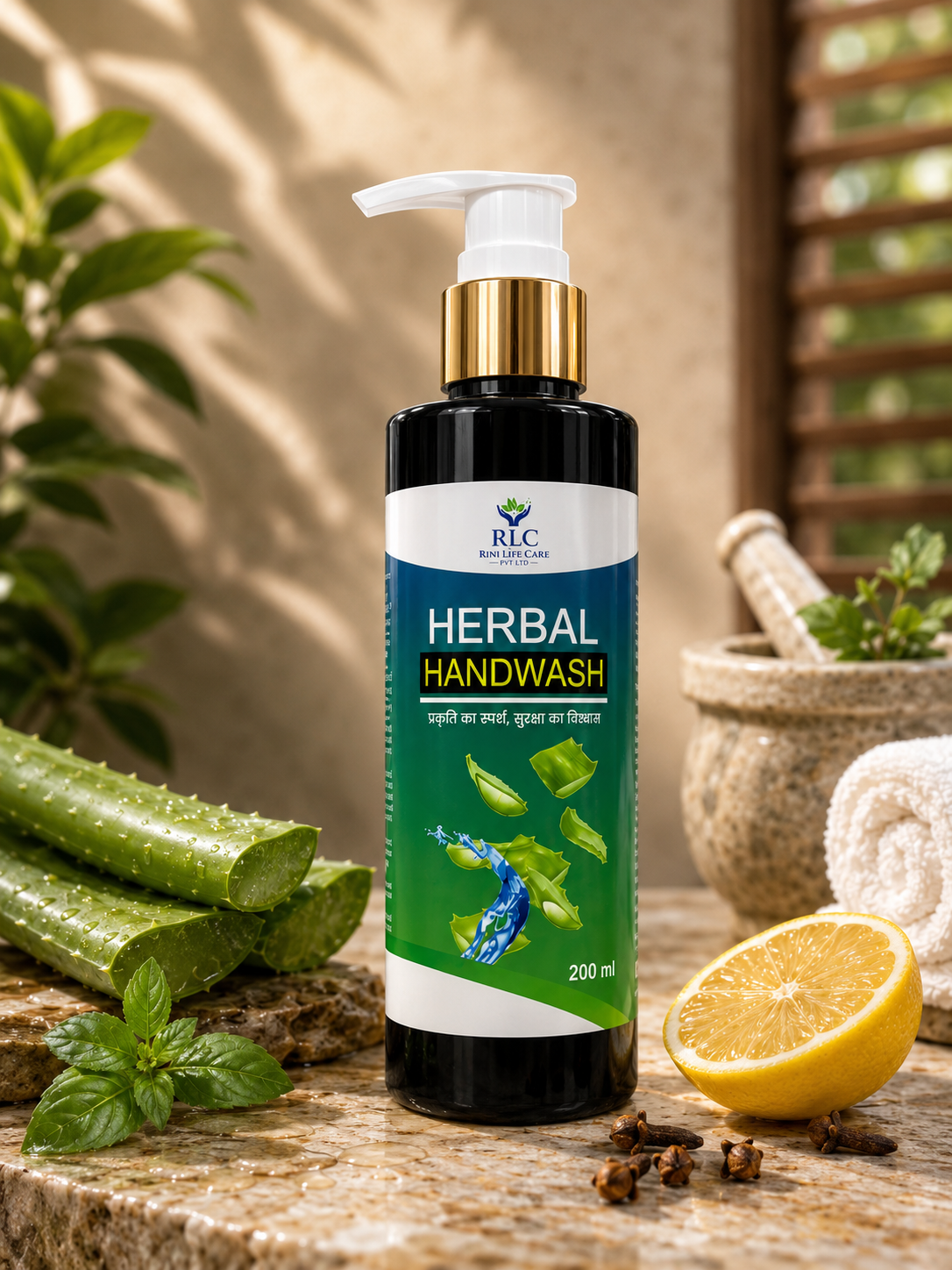 RILICA HERBAL HAND WASH  200 ML