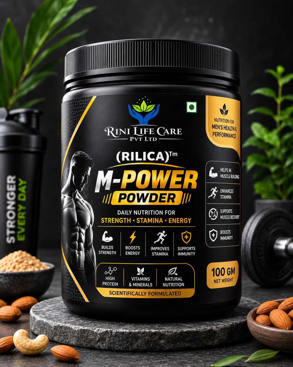 RILICA M-POWER POWDER 100 GM