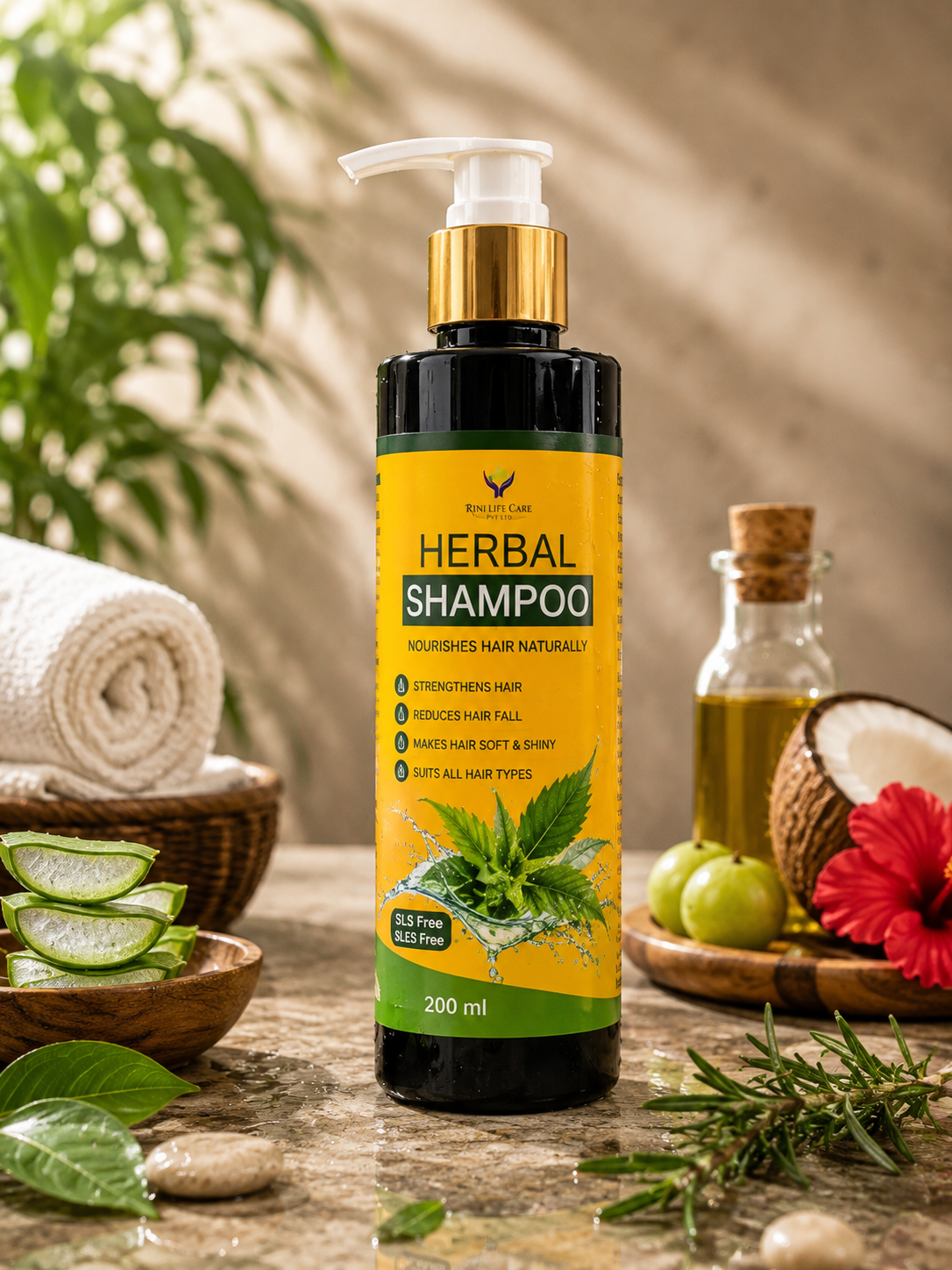 RILICA HERBAL  SHAMPOO 200 ML